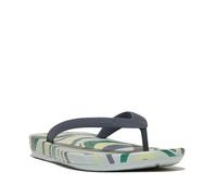 Fitflop iQUSHION Kids Junior Swirly Ergonomic Flip-Flops, Sandalia, Blue, 43 EU