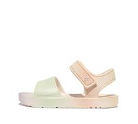 Fitflop iQUSHION Kids Toddler Ombre-Pearl B/Strap Sandals, Sandalia Unisex niños, Urban White Mix, 31 EU