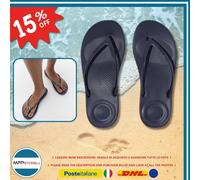 FitFlop Iqushion Sandalia Infradito Ergonómica Midnight Navy 39 EU Azul