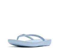 Fitflop IQUSHION Sparkle Chanclas para mujer, color azul nublado, talla 7, Azul nublado, 41 EU