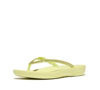Fitflop Iqushion Sparkle, Sandalia Mujer, Green, 37 EU