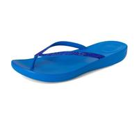Fitflop Iqushion Sparkle - Sandalias para mujer en color beige piedra, azul (french), 41 EU