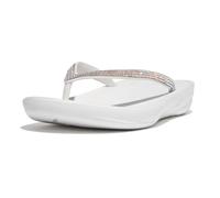 Fitflop IQUSHION Sparkle, Zapatos de Playa y Piscina Mujer, Blanco (Urban White), 36 EU