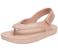 Fitflop Kids Iqushion Sandal with Backstrap Solid, Chanclas Unisex niños, Rose Gold, 24 EU