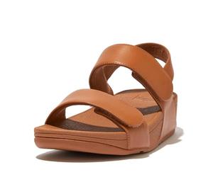 Fitflop - LULU ADJUSTABLE LEATHER BACK-STRAP SANDALS, Sandalia, Tan,