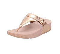 FitFlop Lulu Adjustable Toe Post, Sandalia Mujer, Oro Rosa, 38.5 EU