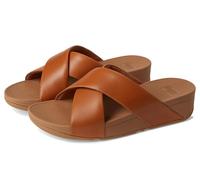 FitFlop - LULU CROSS SLIDE SANDALS LEATHER - LIGHT TAN - Women - 6,5