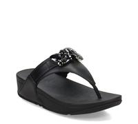 Fitflop Lulu Jewel-Deluxe Leather Toe-Post Sandals