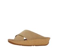 Sandalias para mujer FITFLOP A4R Lulu Lux Graphic-Weave Suede CAPPUCCINO 40