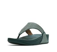 Fitflop LULU SHIMMERGLITZ - Sandalias con puntera para mujer, color océano profundo, talla 7, Océano Profundo, 41 EU