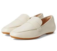 FitFlop Mocasines de piel suave Delicato para mujer, Beige París, 37.5 EU