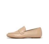 Fitflop Mocasines de Piel Suave Delicato, Zapato Mujer, Classic Beige, 43 EU