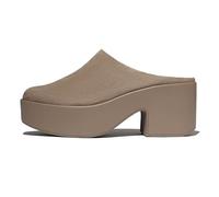 Fitflop Plataformas de Gamuza con tacón para Mujer, marrón, 42 EU
