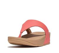 Fitflop Puntera de Cuero Lulu, Sandalia Mujer, Rosy Coral, 37 EU