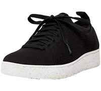 Fitflop Rally E01 Multi-Knit Trainers, Zapatillas Mujer, Black, 38.5 EU
