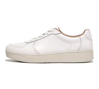 Fitflop Rally Leather Panel Sneakers, Zapatillas Mujer, Blanco Urbano, 40 EU
