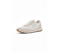 FitFlop Tenis Retro-Q Ff de tela/gamuza para mujer, Blanco (urban white mix), 7