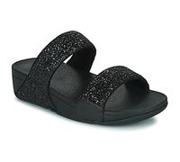 FitFlop Sandalias con plataforma Lulu Slide - Glitter in Negro 41
