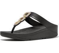 FitFlop Sandalias de dedo de piel con cadena de cristal Fino para mujer HX2 EUR 36