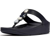 Fitflop Sandalias de Piel Fino Marino