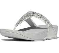 Fitflop Sandalia Lulu Crystal-Mix Mujer Plateado 36
