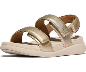 FitFlop Sandalias de mujer F-Mode GO Sandalias planas ajustables con tira trasera IV9 EUR 36