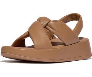 FitFlop Sandalias de mujer F-Mode Knot Flatform B/Strap de cuero suave IX9 EUR 39
