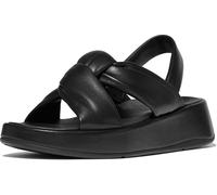 FitFlop Sandalias de mujer F-Mode Knot Flatform B/Strap de cuero suave IX9 EUR 40