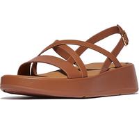 FitFlop Sandalias de mujer F-Mode Sandalias de piel con tiras planas IY3 EUR 39