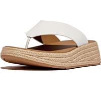 FitFlop Sandalias de mujer Flip Flops F-Mode Alpargata de piel T/Post IV6 EUR 40