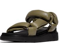 FitFlop Sandalias de mujer Gen-FF Sandalias de piel suave con tira trasera IZ8 EUR 37