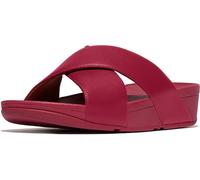 FitFlop Sandalias de mujer Lulu Cross Slide Sandalias de piel K04 EUR 36