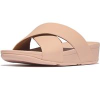 FitFlop Sandalias de mujer Lulu Cross Slide Sandalias de piel K04 EUR 37