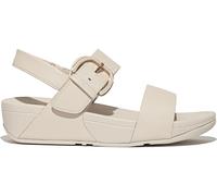 FitFlop Sandalias de mujer Lulu Resin-Buckle Sandalias de piel con tira trasera JE7 EUR 36