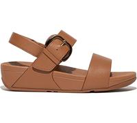 FitFlop Sandalias de mujer Lulu Resin-Buckle Sandalias de piel con tira trasera JE7 EUR 42