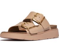 FitFlop Sandalias de señora Gen-FF Buckle Two-Bar Piel Slides HE8 EUR 37