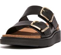FitFlop Sandalias de señora Gen-FF Buckle Two-Bar Piel Slides HE8 EUR 38