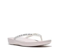 Fitflop Sandalias ergonómicas iQUSHION Multi-Crystal para mujer, color blanco urbano, talla 5, Blanco urbano., 38 EU
