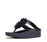 Fitflop Sandalias Fino con cuentas de bola para mujer, Navy, 39 EU