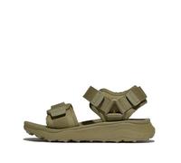 Fitflop Neo-d-hyker (XT) W/Resistant Adj. Outdoor Sandals, Sandalia Mujer, Olive, 40 EU