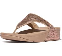FitFlop Sandalias para mujer Lulu Crinkled-Shimmer Toe-Post E1A EUR 42