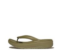 Fitflop Sandalias Relieff Recovery para mujer, Olive, 6.5 UK Wide