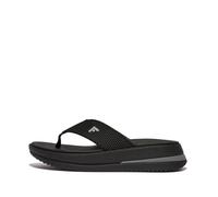 Fitflop Sandalias Surff de dos tonos para mujer, Black, 42 EU