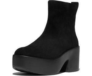 FitFlop Señoras Botas Platfforms Ante Tacón Botines E5J EUR 40