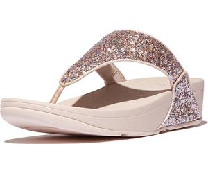 FitFlop Señoras Chanclas Lulu Multi-Tonal Glitter Toe-Post Sandals JE6 EUR 41