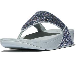 FitFlop Señoras Chanclas Lulu Multi-Tonal Glitter Toe-Post Sandals JE6 EUR 42