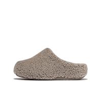 Fitflop Shuv Curly-Shearling Clogs, Obstrucción Mujer, marrón, 37 EU