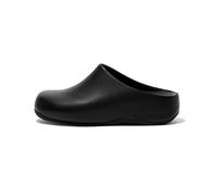 Fitflop SHUV Leather, Zuecos Mujer, Negro (Black), 40 EU