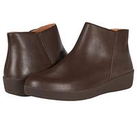 Fitflop Sumi Ankle Boot Leather, Botas de Moda Mujer, marrón, 37 EU