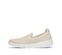 Fitflop Super-q Knit Slip-ons, Zapatillas Mujer, Beige, 37 EU